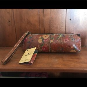 Patricia Nash Isla make up bag Prairie Rose NWT